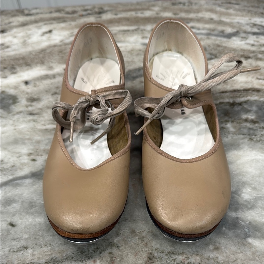 Capezio Kids Tan Tap Shoes